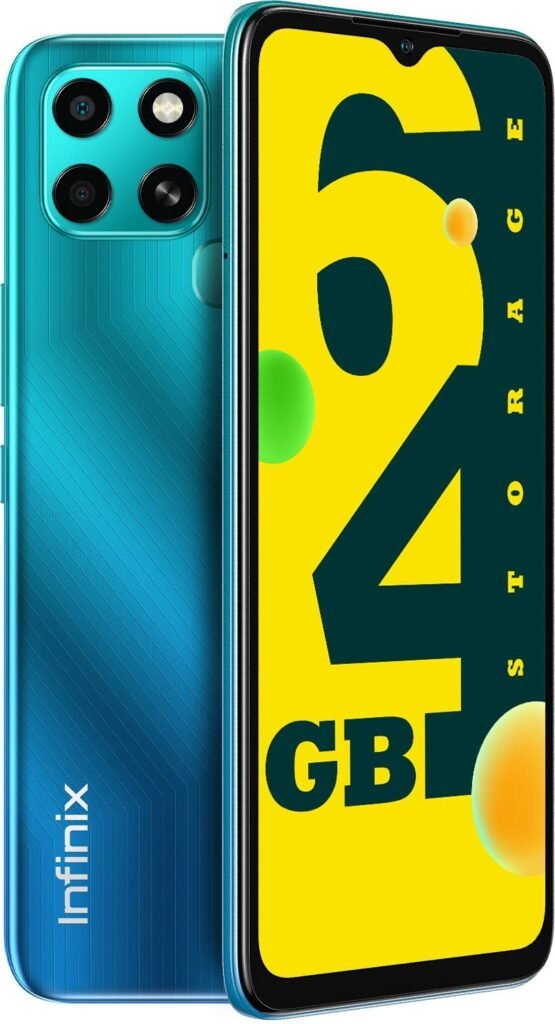 Infinix Smart 6 (Light Sea Green, 2GB RAM 64GB Storage)