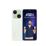 itel A50C|6.6″ Hd+ Display with Dynamic Bar| 2Gb Ram +32Gb ROM, Upto 4Gb Ram with Memory Fusion|Octacore Processor|8Mp Ai Dual Rear Cam|Fingerprint & Face Unlock, Green