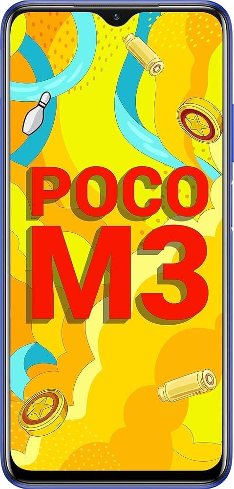 (Refurbished) POCO M3 (Cool Blue, 64 GB) (4 GB RAM)