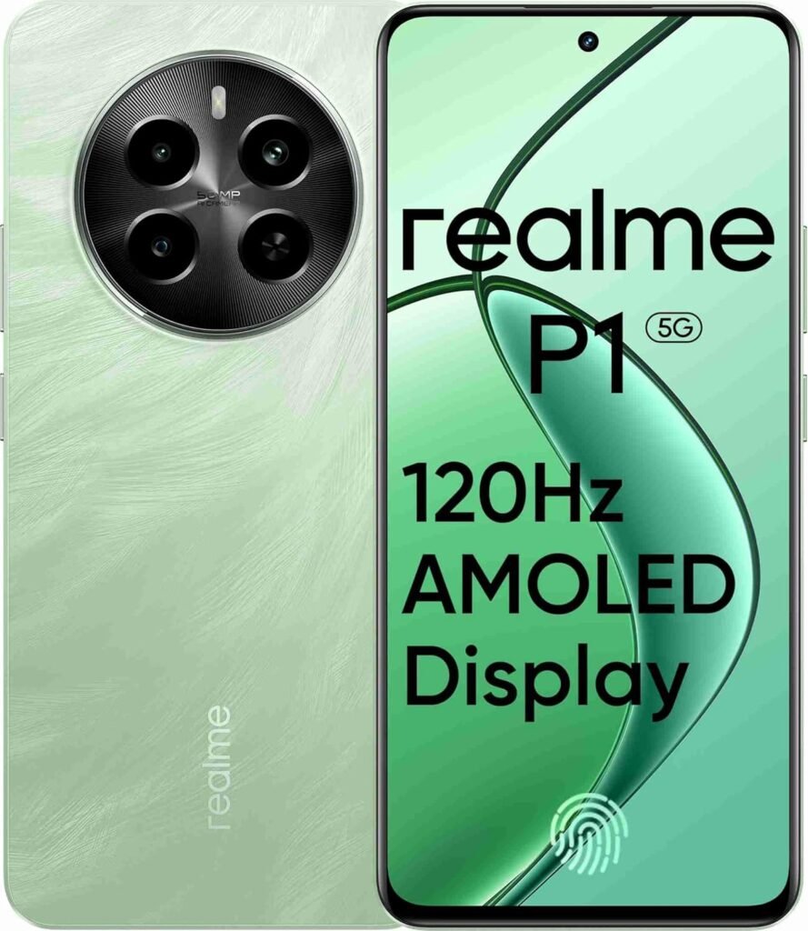 realme P1 5G (Peacock Green, 8GB RAM, 256GB Storage)