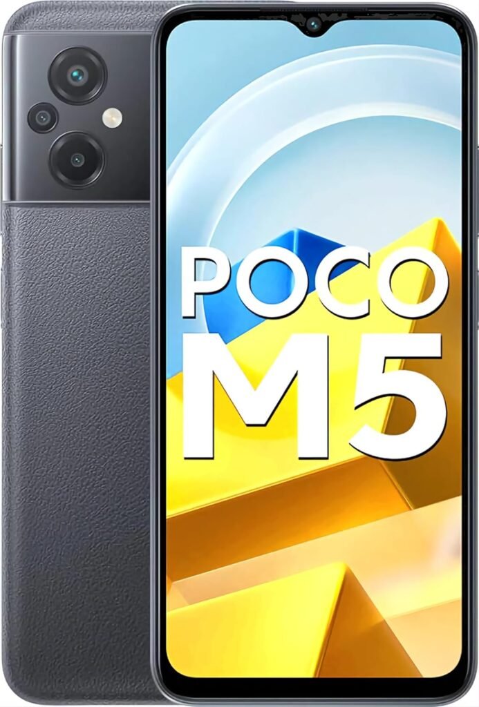 POCO M5 (Power Black, 64 GB) (4 GB RAM)