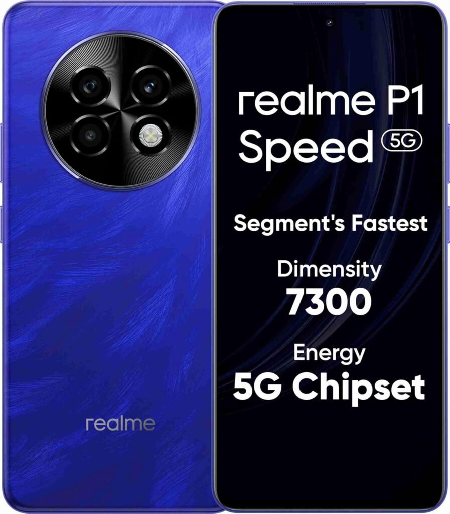 realme P1 Speed 5G (Brushed Blue, 128 GB) (8 GB RAM)