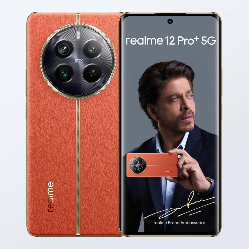 realme 12 Pro+ 5G (Explorer Red, 12GB RAM, 256GB Storage) | 6.7″ 120Hz Curved AMOLED Display | 64MP Periscope + 50MP Sony IMX 890 OIS Camera + 8MP | 32MP Selfie Camera | 67W Super VOOC Charge